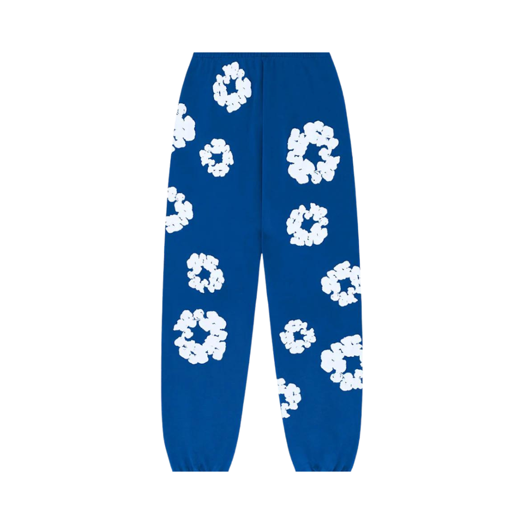 Denim Tears The Cotton Wreath Sweatpants Royal Blue