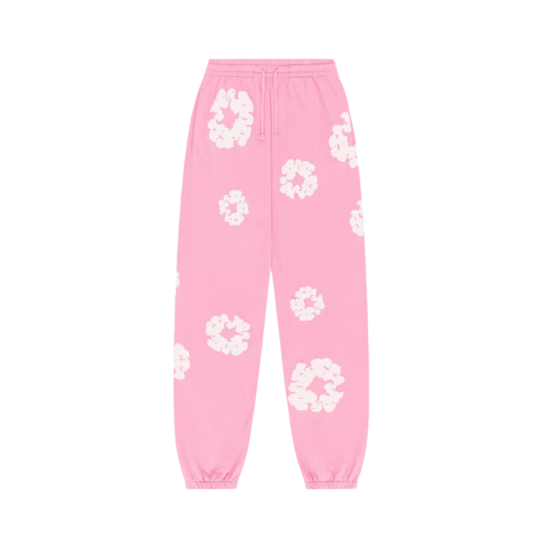 Denim Tears The Cotton Wreath Sweatpants Pink