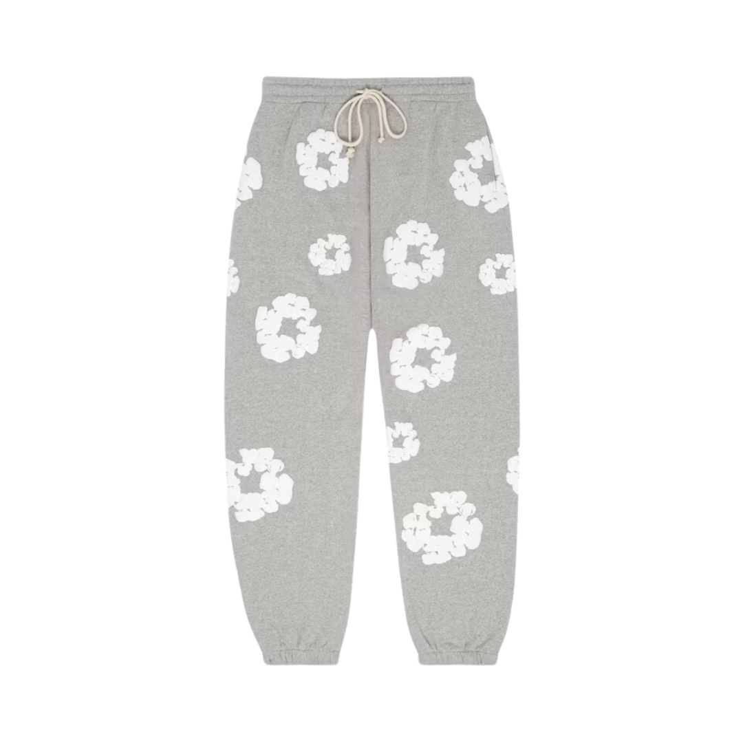 Denim Tears – Jogginghose „The Cotton Wreath“ Grau