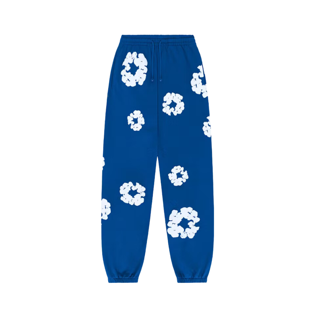 Denim Tears The Cotton Wreath Sweatpants Royal Blue