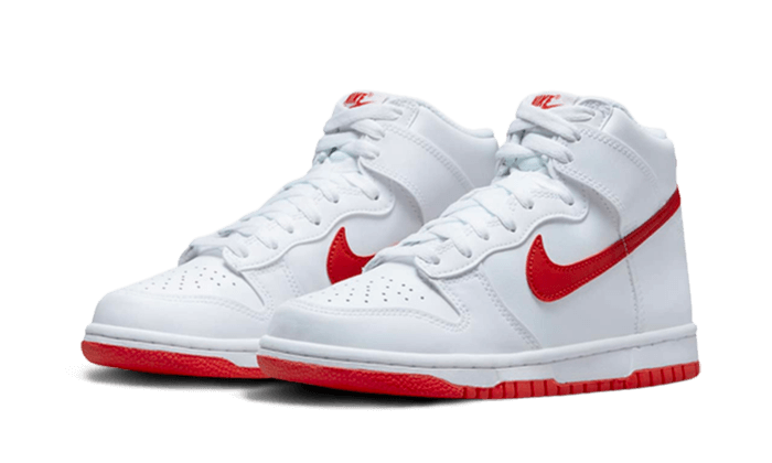 Dunk High White Picante Red - DV0828-100 / DB2179-111