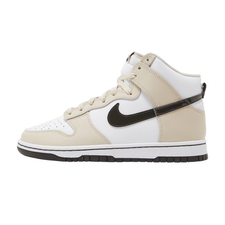 Nike Dunk High White Sanddrift Brown