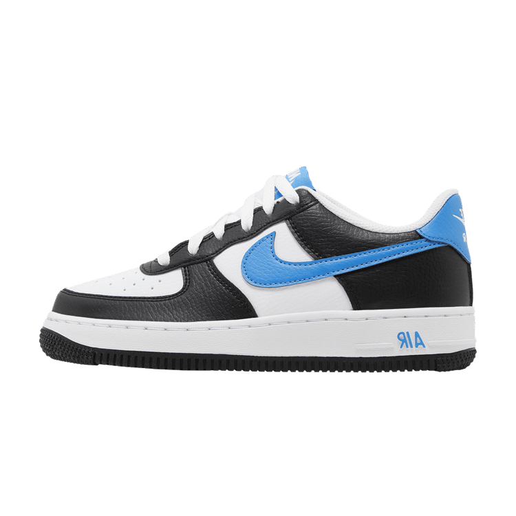 Nike Air Force 1 Low White Black Light Photo Blue (GS)