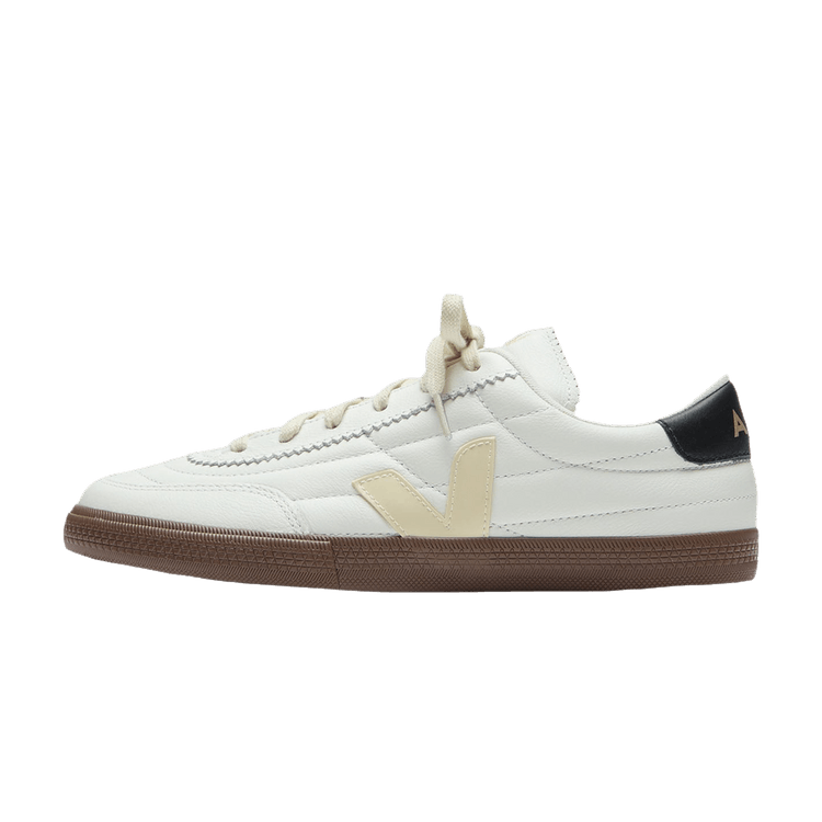 Veja Panenka Leather White Black Bark