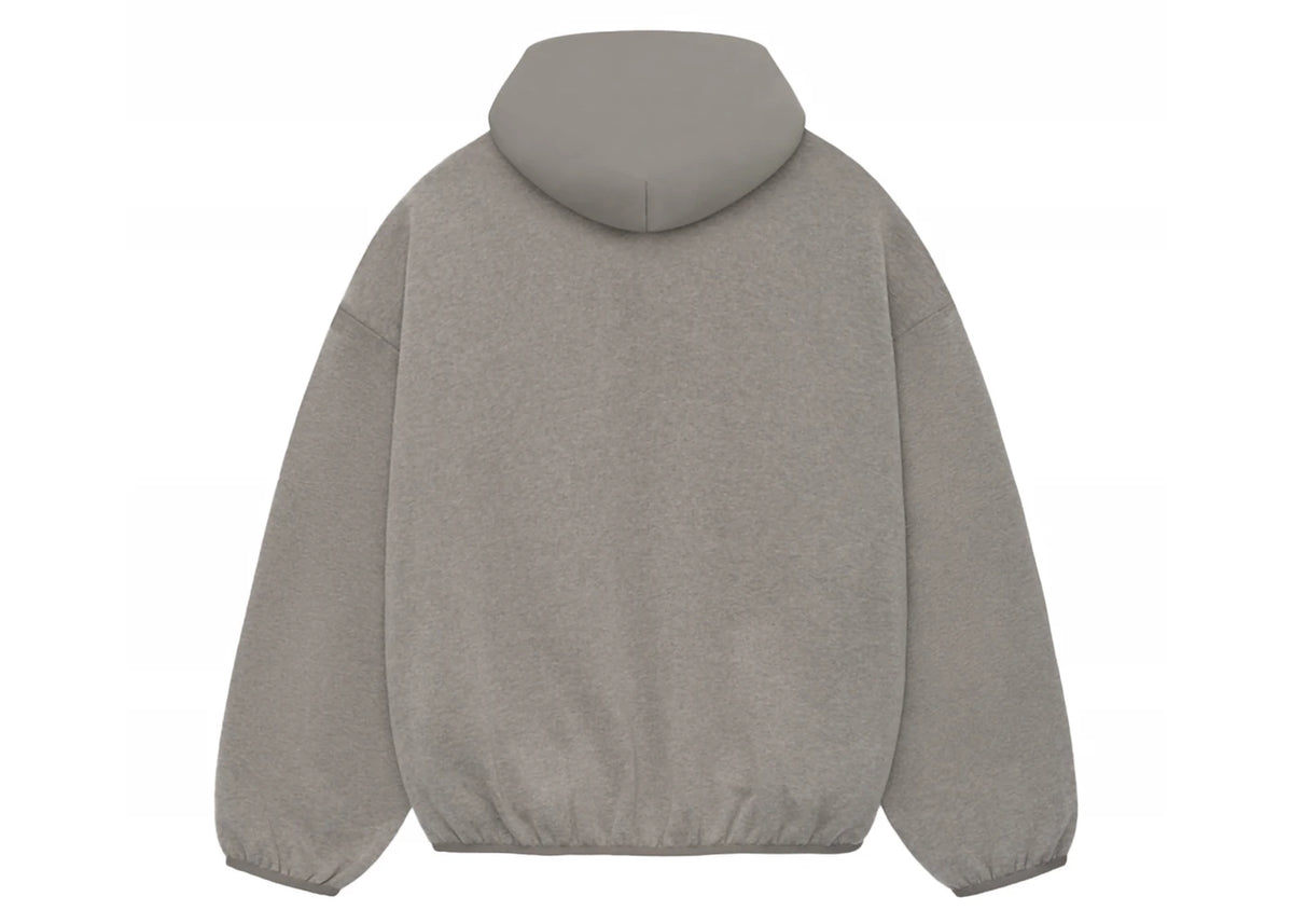 Fear of God Essentials Core Collection Nylon Fleece Hoodie Heather Grey/Dust