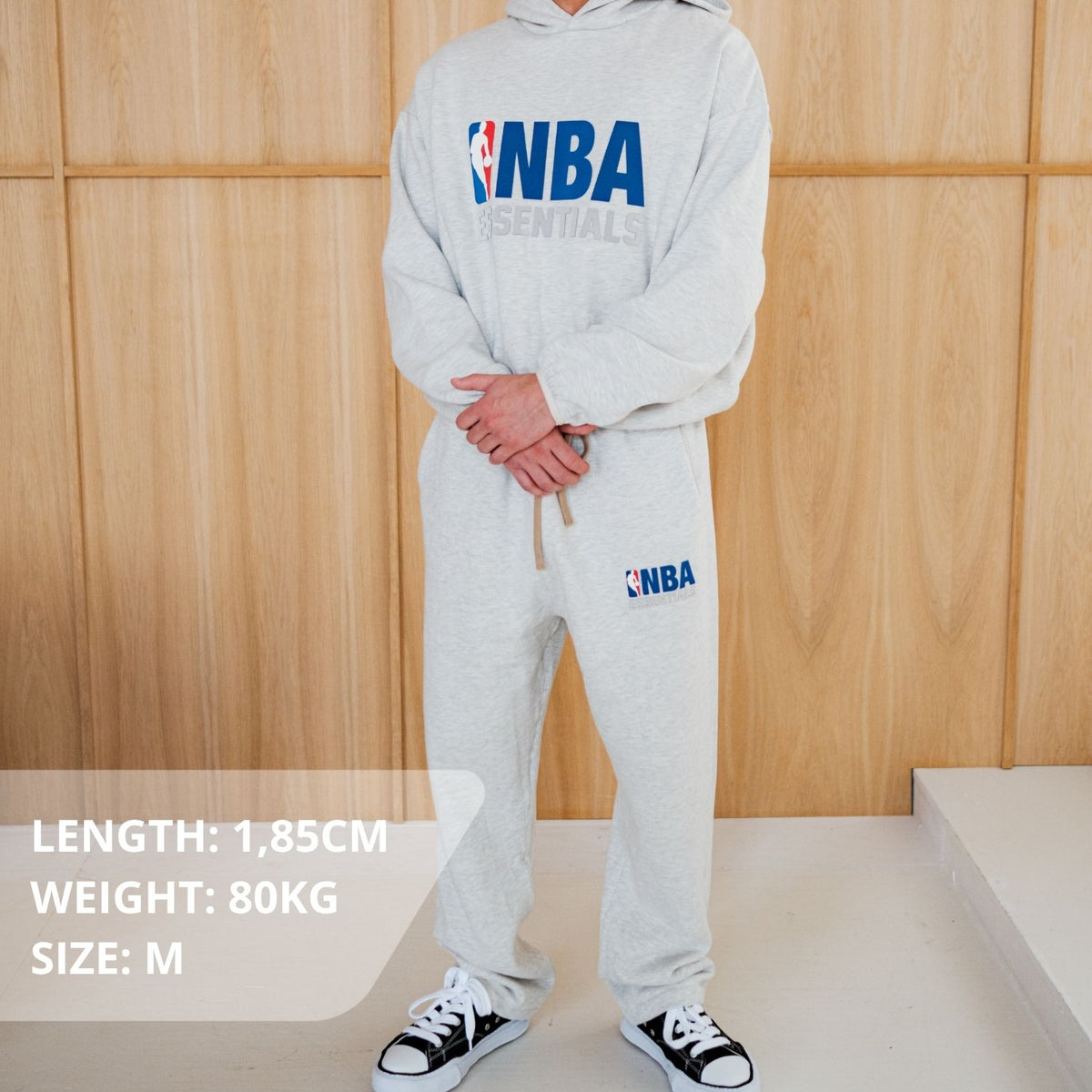 Fear Of God Essentials NBA Light Heather Full set