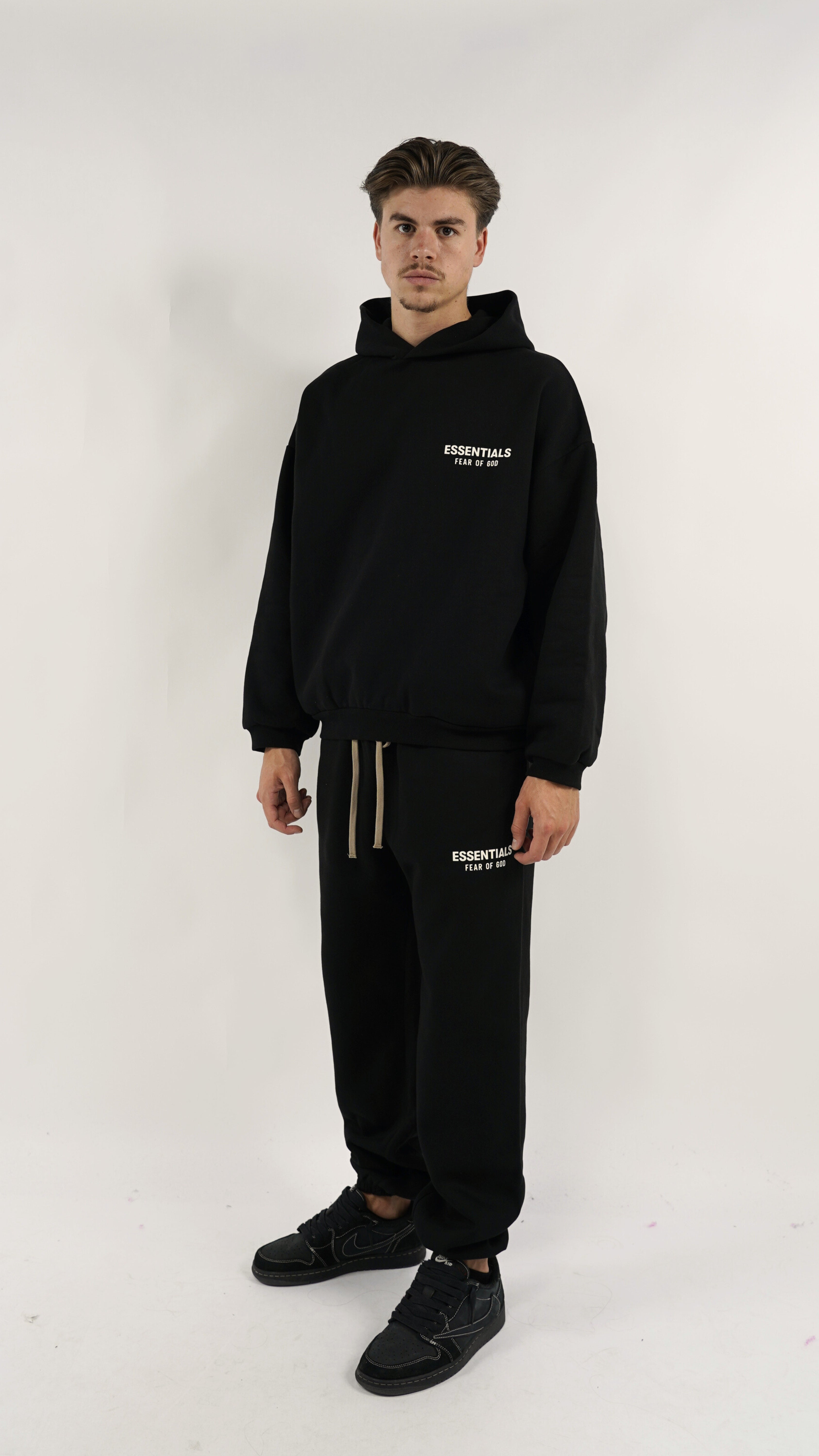 Fear of God Essentials FW24 Black White Full set
