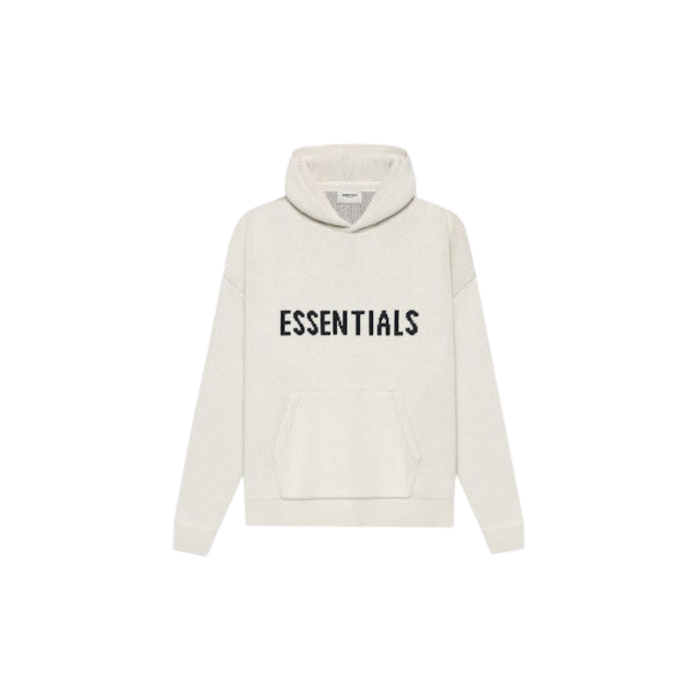 Fear of God Essentials Knit Pullover Hoodie (SS21) Buttercream