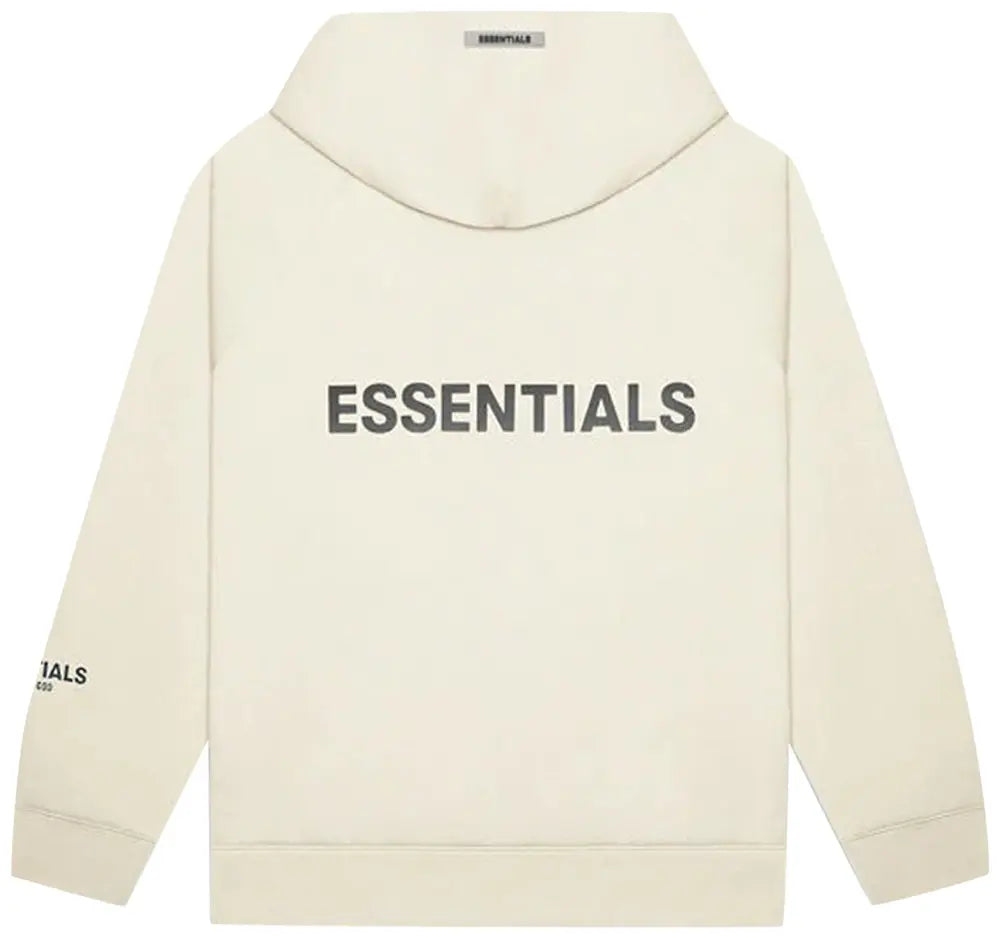 Fear of God Essentials SS20 Zip Hoodie Cream