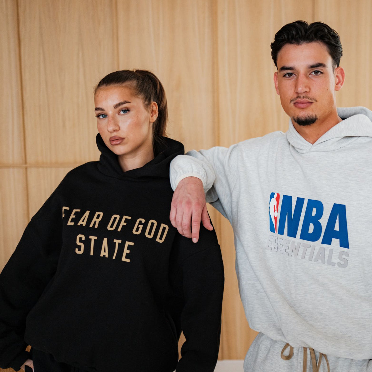 Fear of God Essentials FW24 Black Yellow State Full set