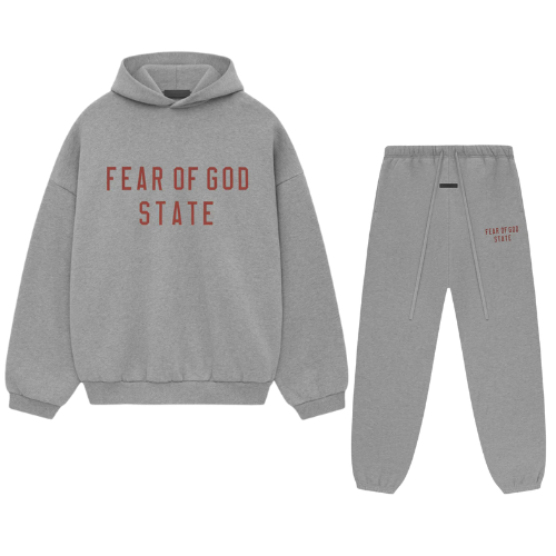 Fear of God Essentials FW24 Dark Heather State Full set | SneakerAsk