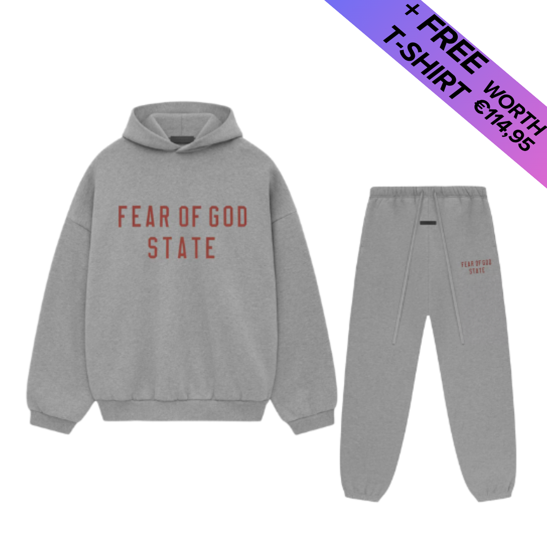 Fear of God Essentials FW24 Dark Heather Full set