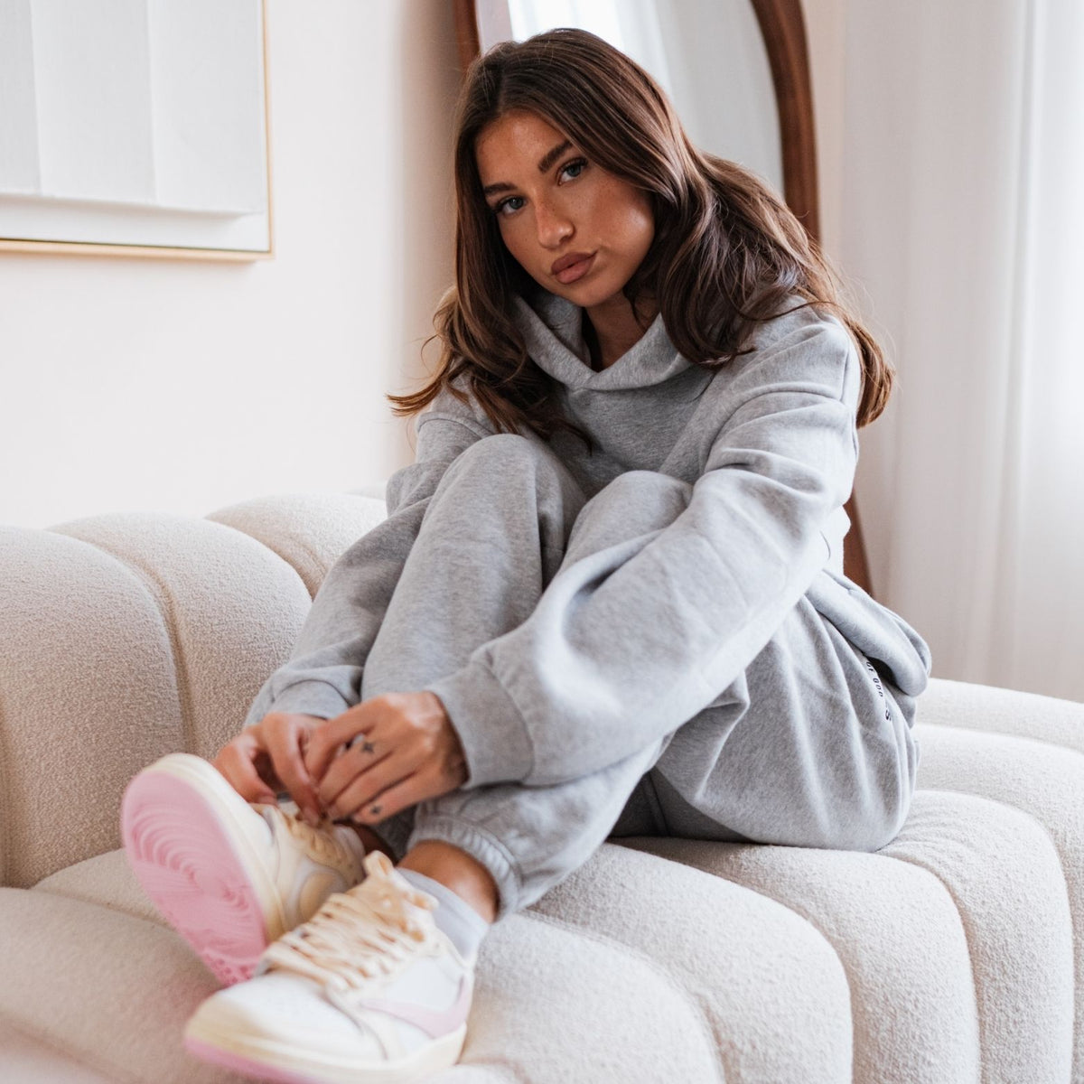 Fear of God Essentials FW24 Light Heather Full set