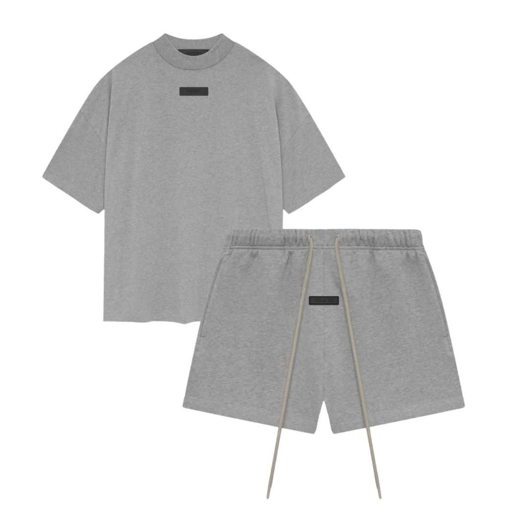 Fear of God Essentials Dunkelmeliertes Haferflocken-Sommerset