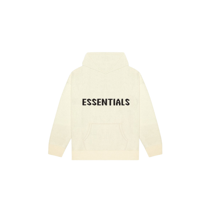 Fear of God Essentials Knit Hoodie (FW20) Cream