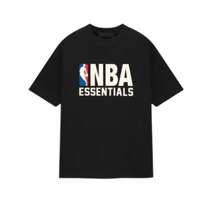 Fear of God Essentials NBA Black White T-shirt