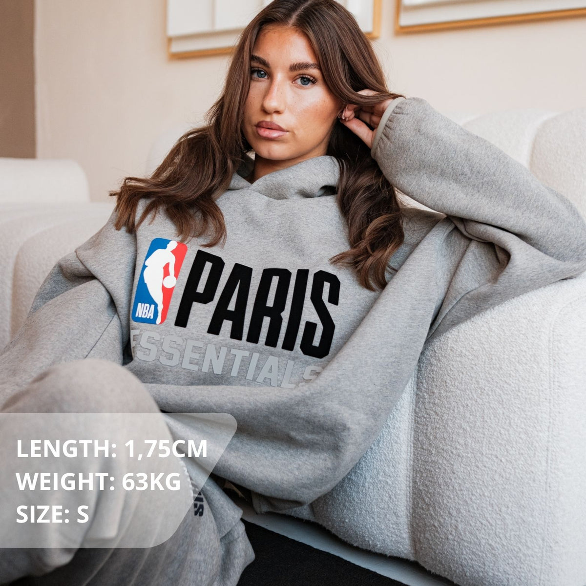 Fear of God Essentials NBA Paris Warm Heather Full set