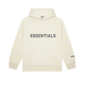 Fear of God Essentials SS20 Hoodie Applique Cream