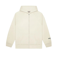 Fear of God Essentials SS20 Zip Hoodie Cream