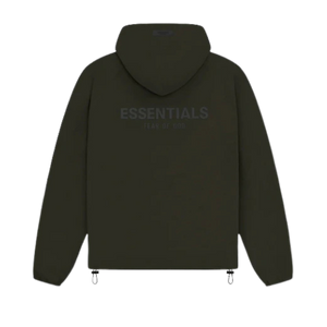 Fear of God Essentials SS23 Full Zip Jacket Off Black