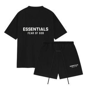 Fear of God Essentials SS25 Jet Black Summer Set