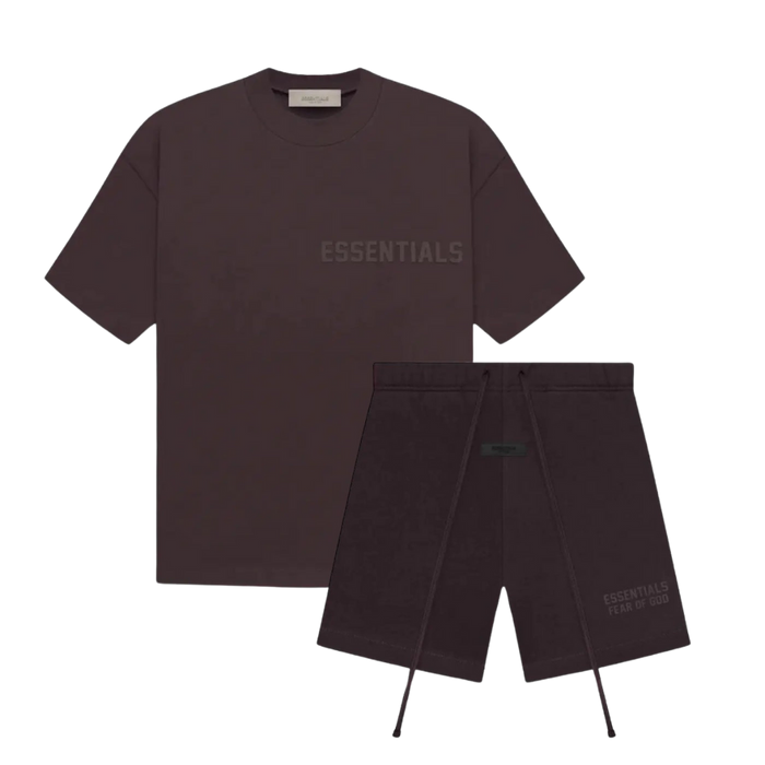 Fear of God Essentials Plum Summer set