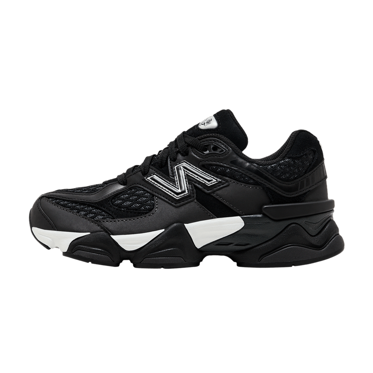 New Balance 9060 Shoe Palace Black Silver (GS)