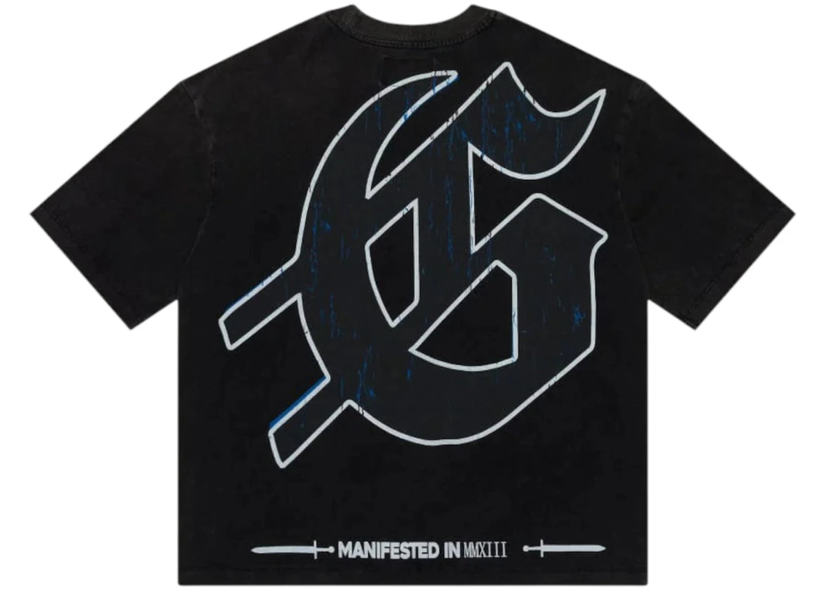 Godspeed Smell the Roses Tee Black Wash