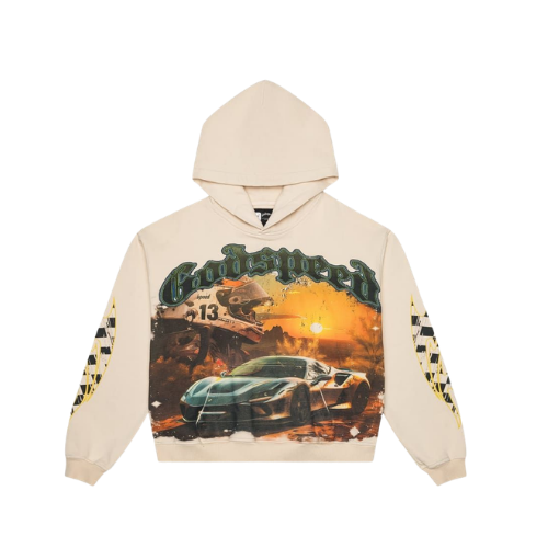 Godspeed Sunset Drift Hoodie Bone
