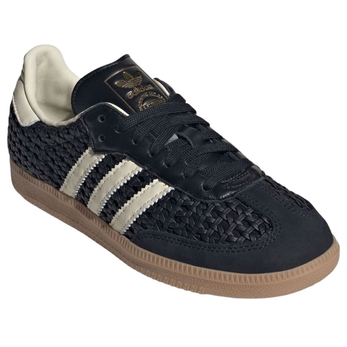 adidas Samba OG Basketweave Black Cream White