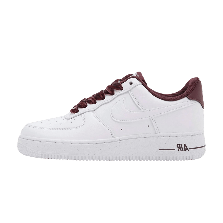 Nike Air Force 1 Low '07 Vintage White Burgundy Crush