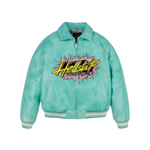 Hellstar x Avirex Jacket Turquoise