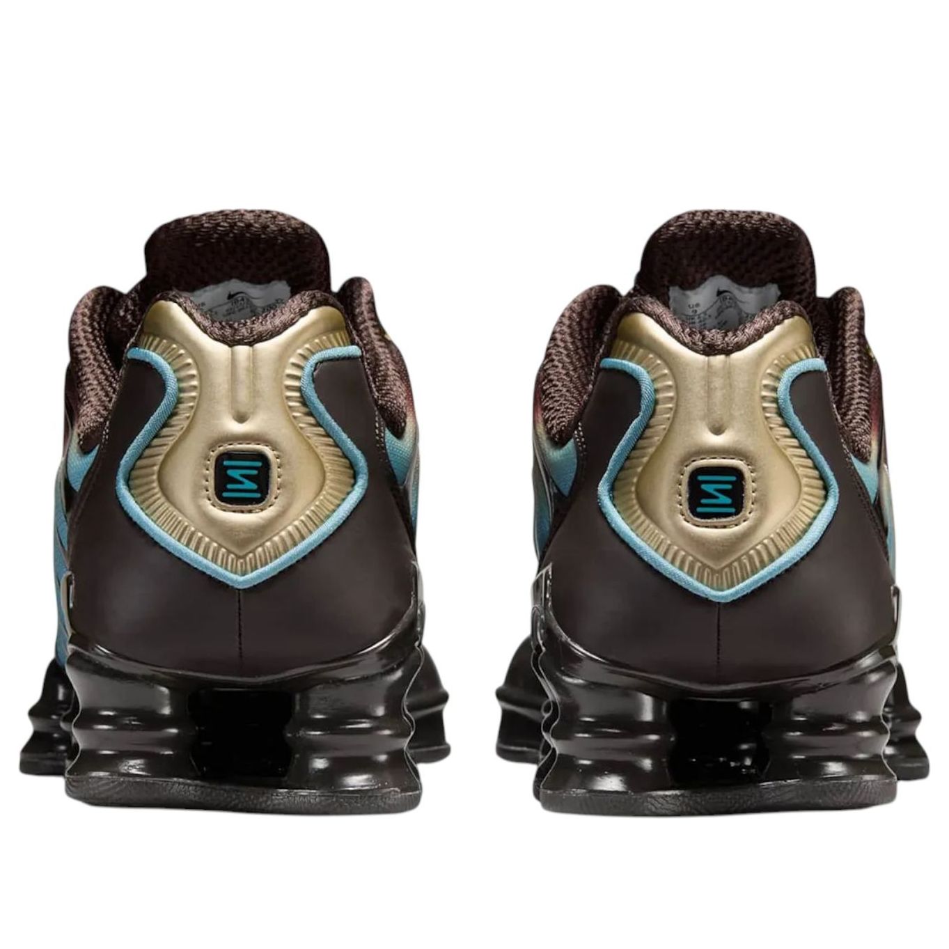 Nike Shox TL Velvet Brown Denim Turquoise