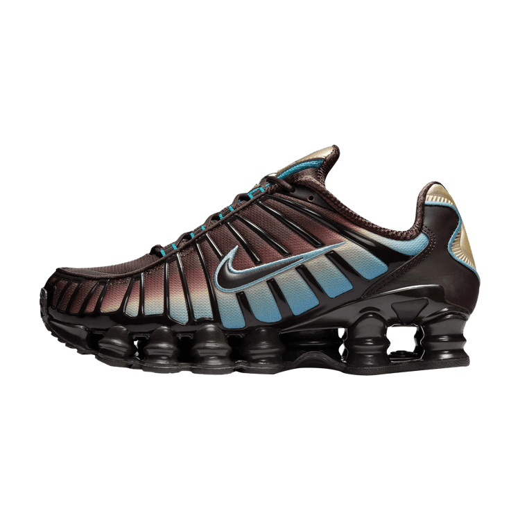 Nike Shox TL Velvet Brown Denim Turquoise