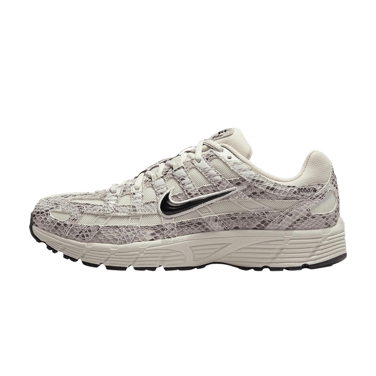 Nike P-6000 SE Snakeskin Light Bone Black