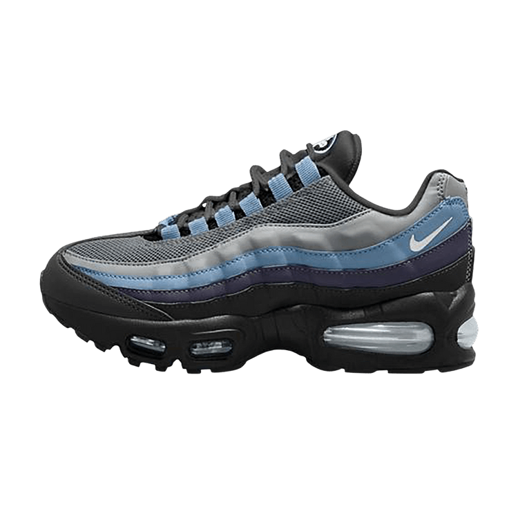 Nike Air Max 95 Black Smoke Grey Work Blue (GS)