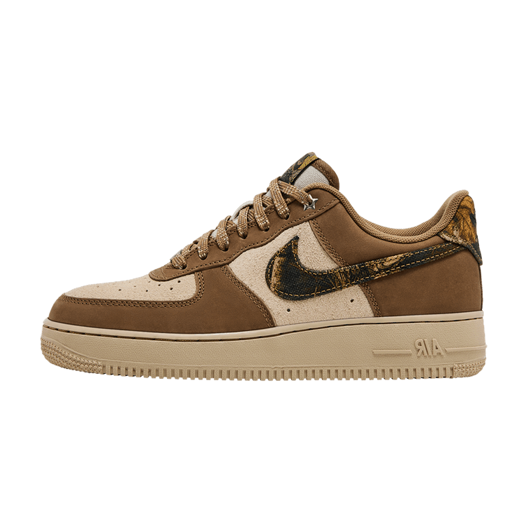 Nike Air Force 1 Low '07 Realtree Rattan Rocky Tan Seal Brown Camo