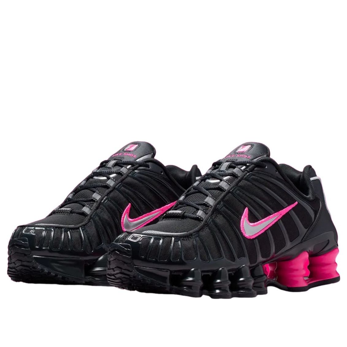 Nike Shox TL Off Noir Hyper Pink Silver