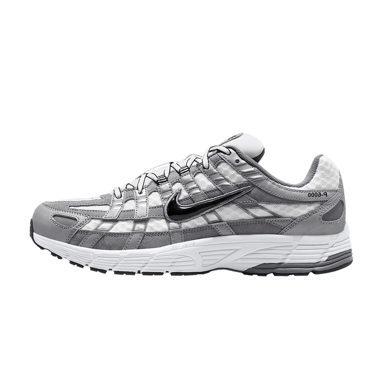 Nike P-6000 White Metallic Cool Grey Black