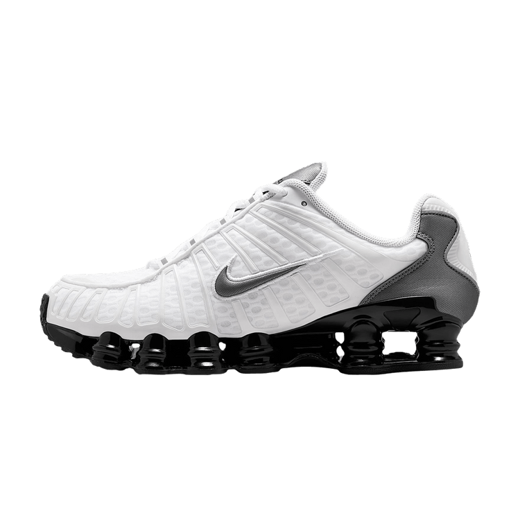 Nike Shox TL White Black Metallic Cool Grey