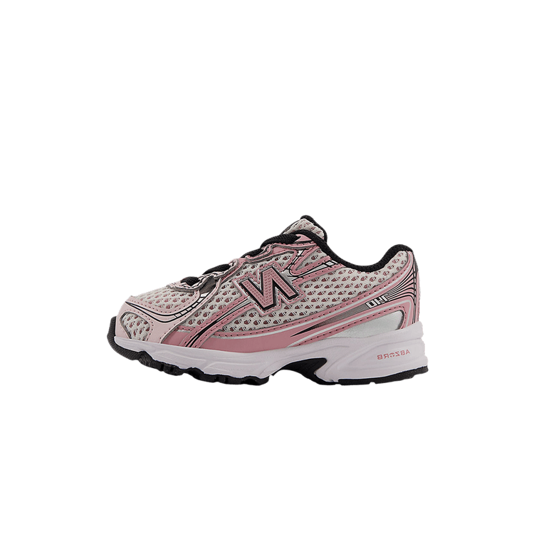 New Balance 740 Bungee Lace Washed Burgundy Pink Taffy (TD)