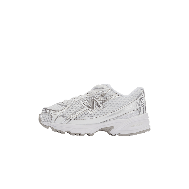 New Balance 740 Bungee Lace White Silver Metallic (TD)