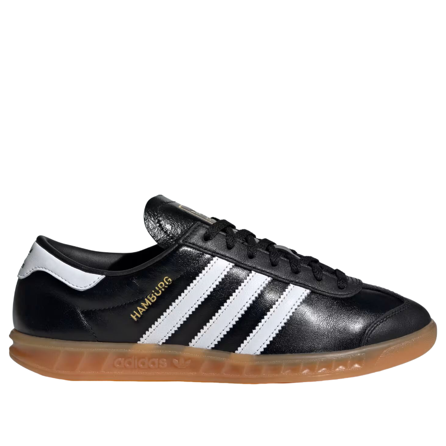 adidas Hamburg Black White Gum