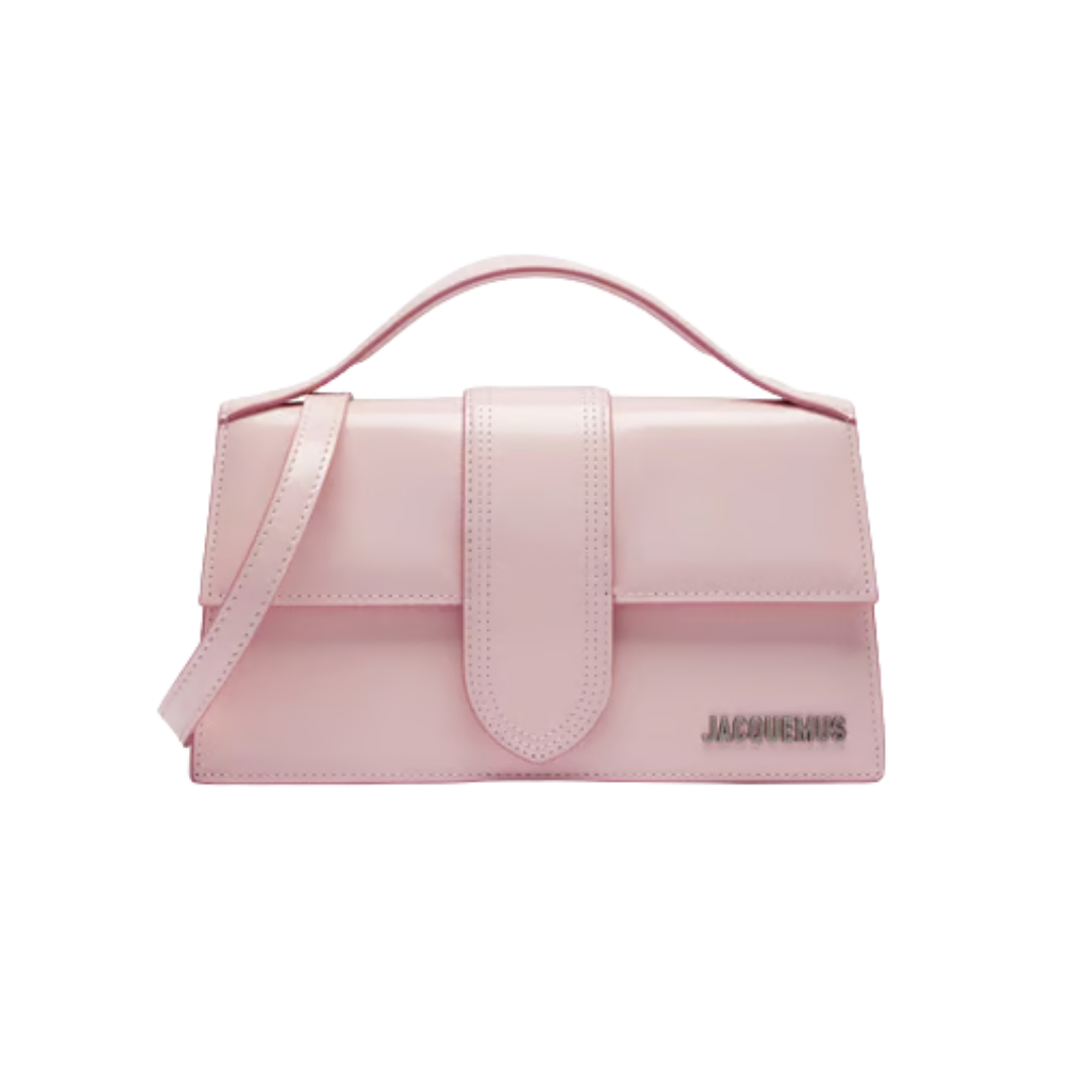 Jacquemus Le Grand Bambino Pink Silver