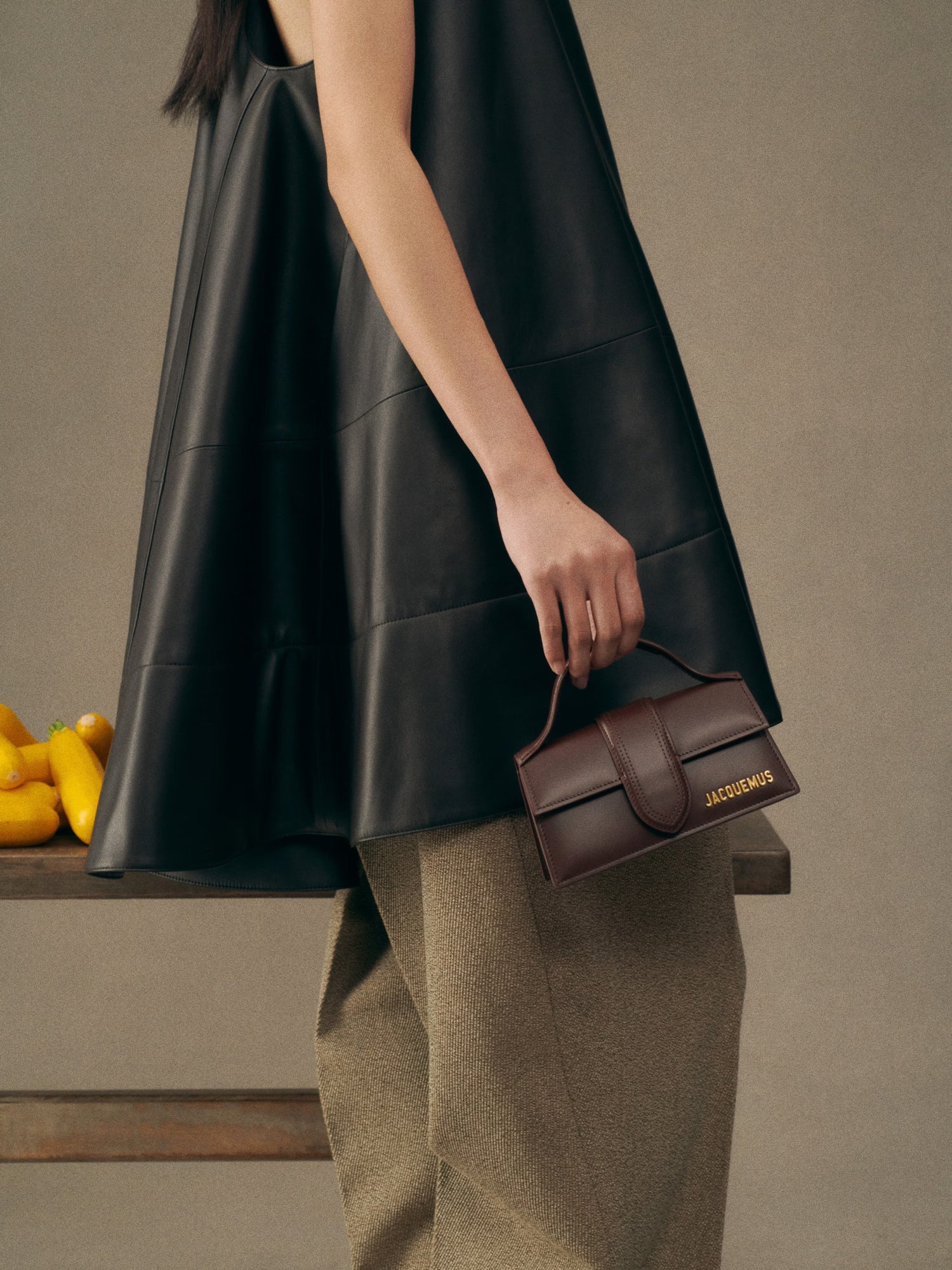 Jacquemus Le Bambino Dark Brown