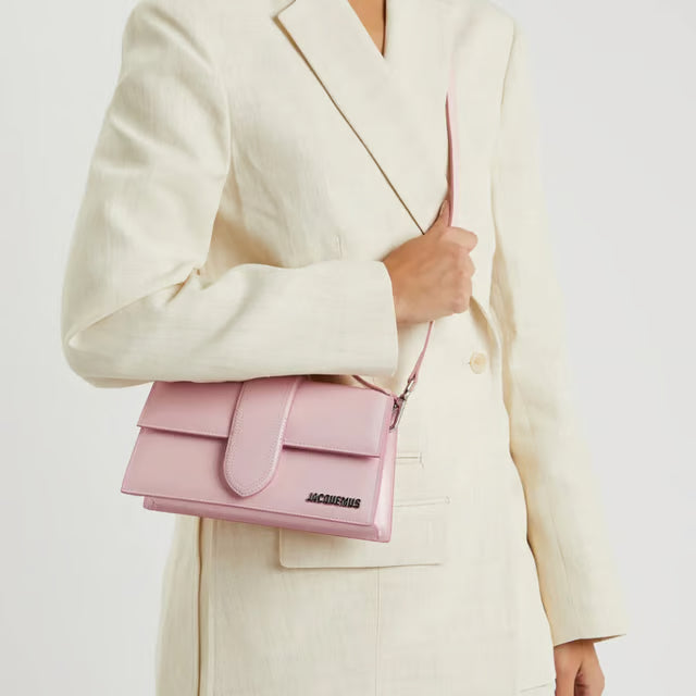 Jacquemus Le Grand Bambino Pink Silver