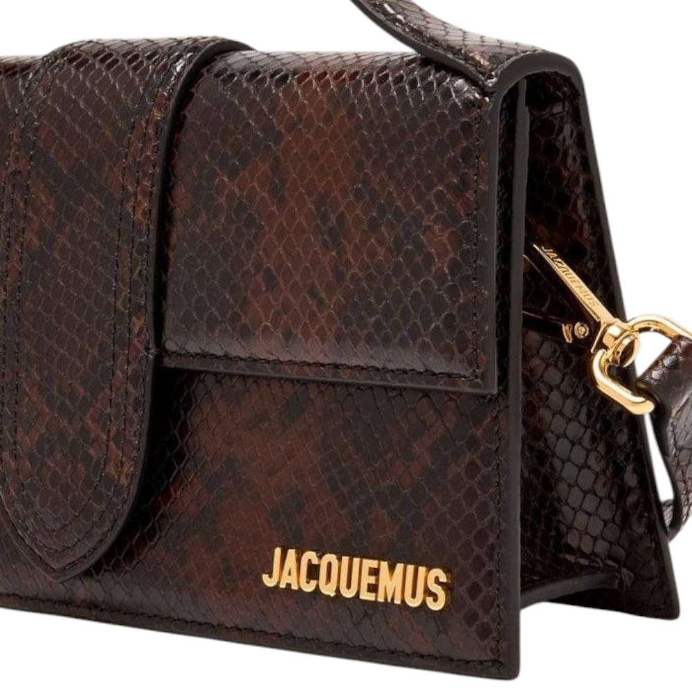 Jacquemus Le Grand Bambino Pitone scuro