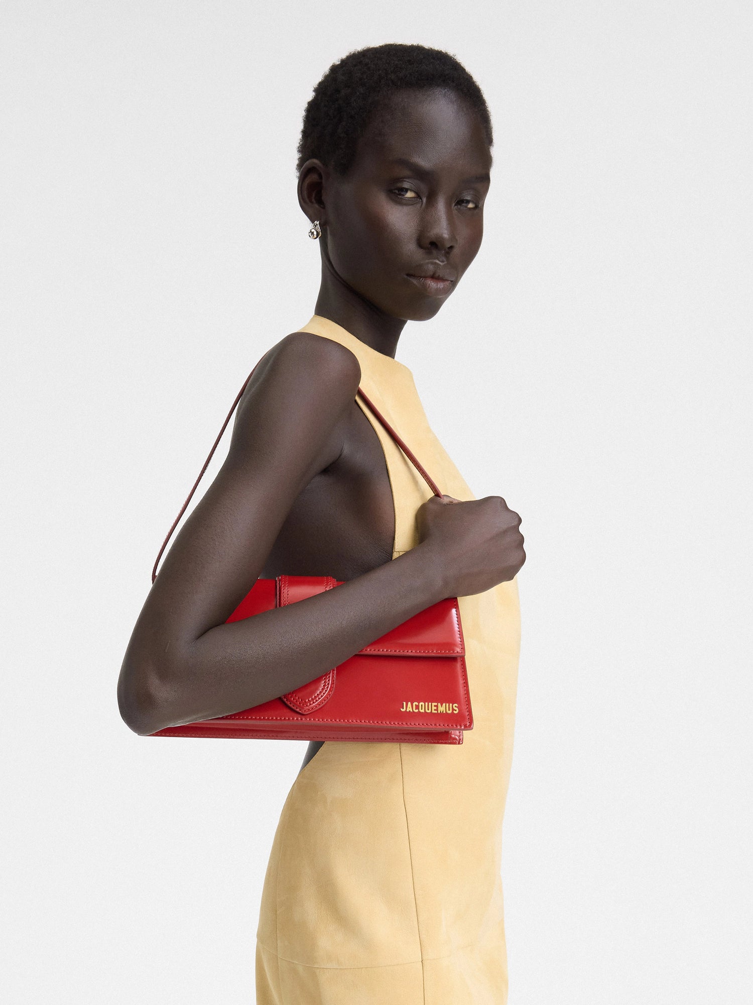 Jacquemus Le Long Bambino Red Gold