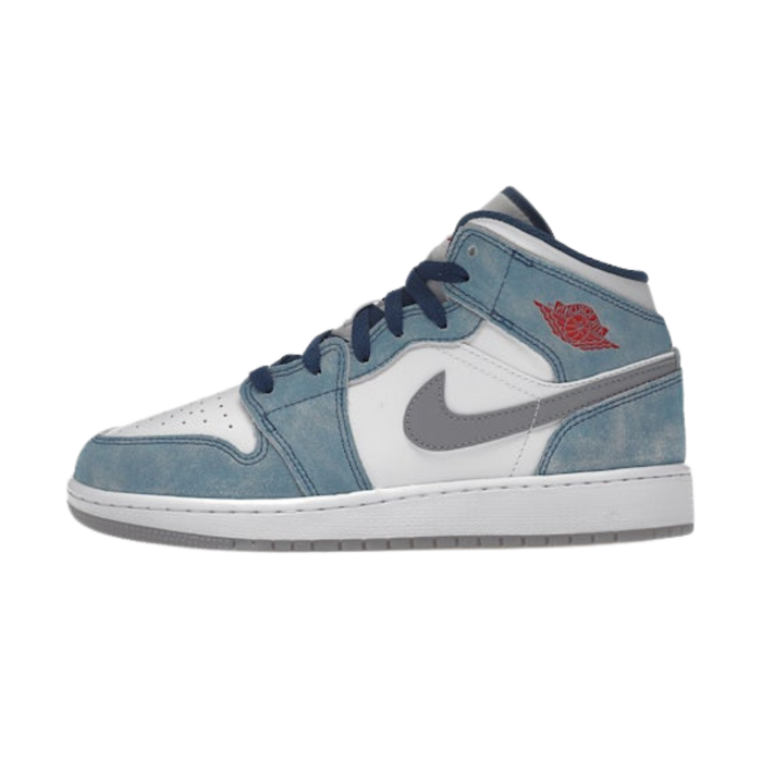 Air Jordan 1 Mid SE French Blue Light Steel