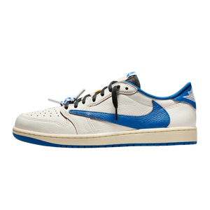 Jordan 1 Retro Low OG SP Fragment x Travis Scott Sail Military Blue